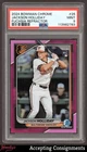 2024 Bowman Chrome Fuchsia Refractor #26 Jackson Holliday 30/299 ROOKIE RC PSA 9