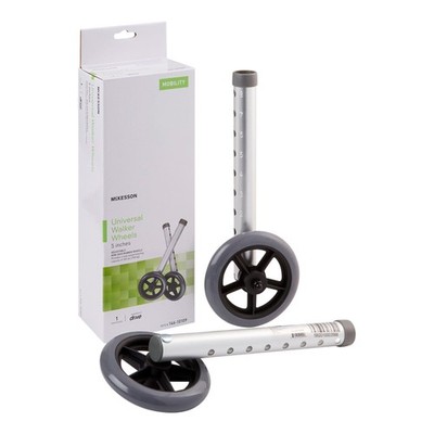 McKesson Walker Wheel for 1-inch Frame Diameter Walkers 146-10109