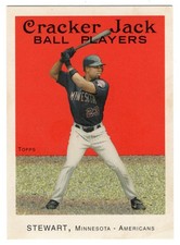 Shannon Stewart - Minnesota Twins - 2004 Topps Cracker Jack Baseball # 154 Mint