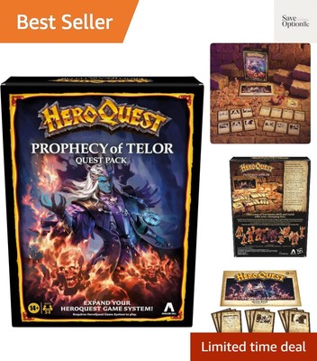 HeroQuest Prophecy of Telor Quest Pack, Requires HeroQuest Game System to Pla...