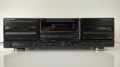 Kenwood KX-W4060 Doppel Kassettendeck HiFi Tape Deck guter Zustand - Bild 1 von 4