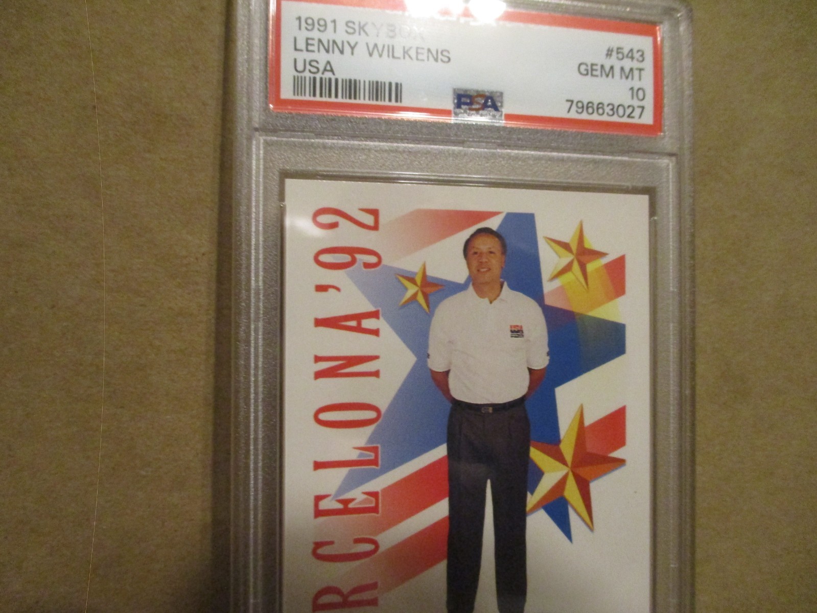 1991-92 SKYBOX USA BASKETBALL LENNY WILKENS #543 PSA 10 GEM MINT MORE LISTED! view 5
