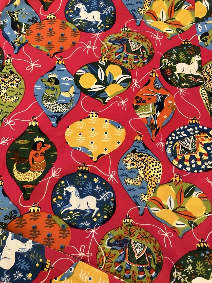 Printfresh Mujer’s 1X Kimono Estilo 100% Algodón Rosa Multi Sirenas y Unicornios Foto 4 de 4