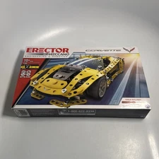 Erector by Meccano Chevrolet Corvette Model Building Kit 17301 100% Complete New
