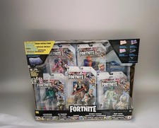 NEW Fortnite Party Pack 5 Figures Bonus Virtual Items Included 