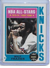 WALT FRAZIER 1974-75 Topps #150                  HIGH GRADE                  HOF
