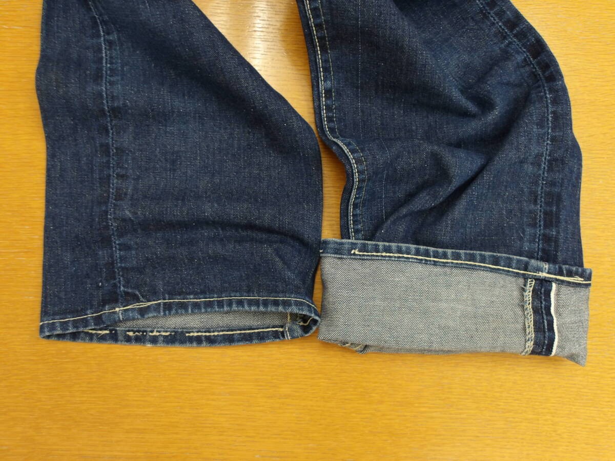 Vintage 1950s Lee 101Z Denim Pants Jean Bottoms Mens Size 36×29 Very Rare image 2