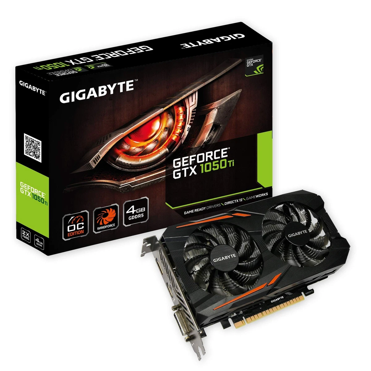 GIGABYTE GTX1050TI LP 4GB OC 【訳あり品】 GIGABYTE NVIDIA GeForce GTX 1050 Ti NVIDIA Computer Graphics Cards