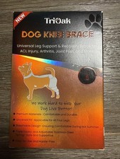 TriOak Premium Dog ACL Knee Brace Size Small Leg Support Arthritis Joint Pain 