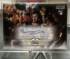 2025 Topps Stadium Club - Autographs Billy Cook #SCBA-BC (AU, RC)