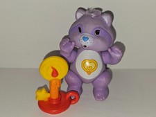 Vintage Kenner 1980s Care Bears Cousins Poseable - Bright Heart Raccoon w/ Flame