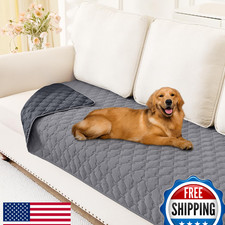 Smiry Waterproof Reversible Pet Dog Bed Cover Blanket Washable Leakproof