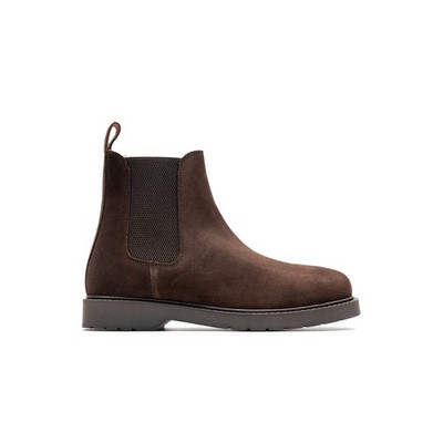 Herren Stiefelette Selected Suede Chelsea Boot 