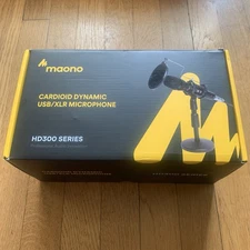 Microphone Maono AU-HD300T Cardiod Dynamic USB/XLR HD300 Series