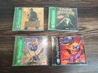 Lot Of 4 - PS1  Sony. Tomb Raider. Medal Of Honor. Spyro & Spyro Riptors Rage