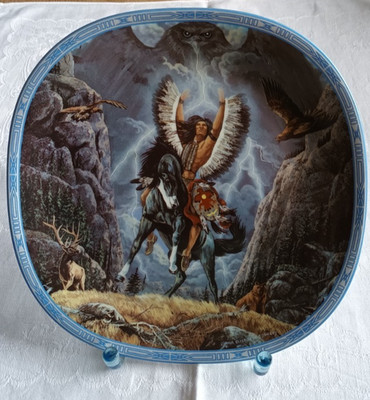 6/8 -SAMMENTELLER-SERIE ''VISIONS OF THE SACRED'' - ''THUNDERBIRD''