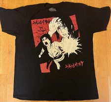 Naruto Shippuden Ripple Junction Black Graphic T-shirt Large