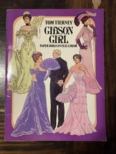 Book - Paper Dolls by Tom Tierney ~ Gibson Girl