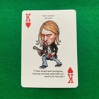 Kurt Cobain - Nirvana - Rock Icon Single Playing Card