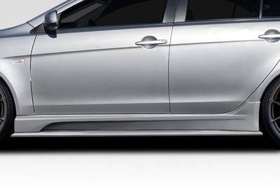 For 2008-2017 Lancer / Lancer Evolution 10 Duraflex Vantix Side Skirt Rocker Pan