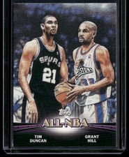 2000-01 Topps #TC6 Tim Duncan / Grant Hill Topps Combos Series One