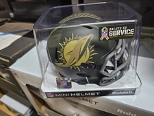 MIAMI DOLPHINS 2025 SALUTE TO SERVICE Mini Speed NFL FOOTBALL NEW PACKAGE