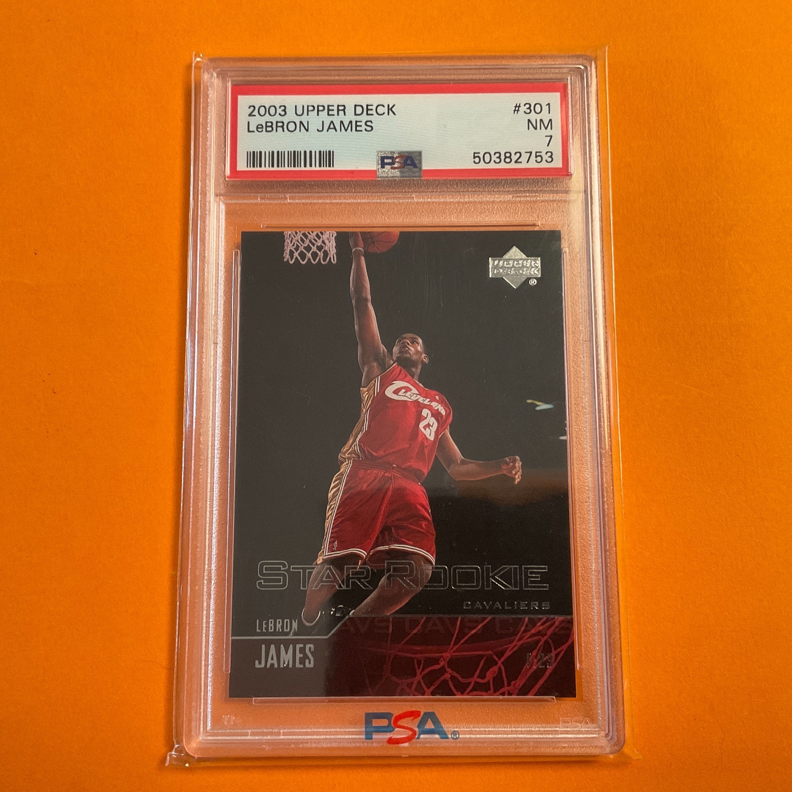 LeBron James 2003 Upper Deck #301 Star Rookie Price Guide - Sports