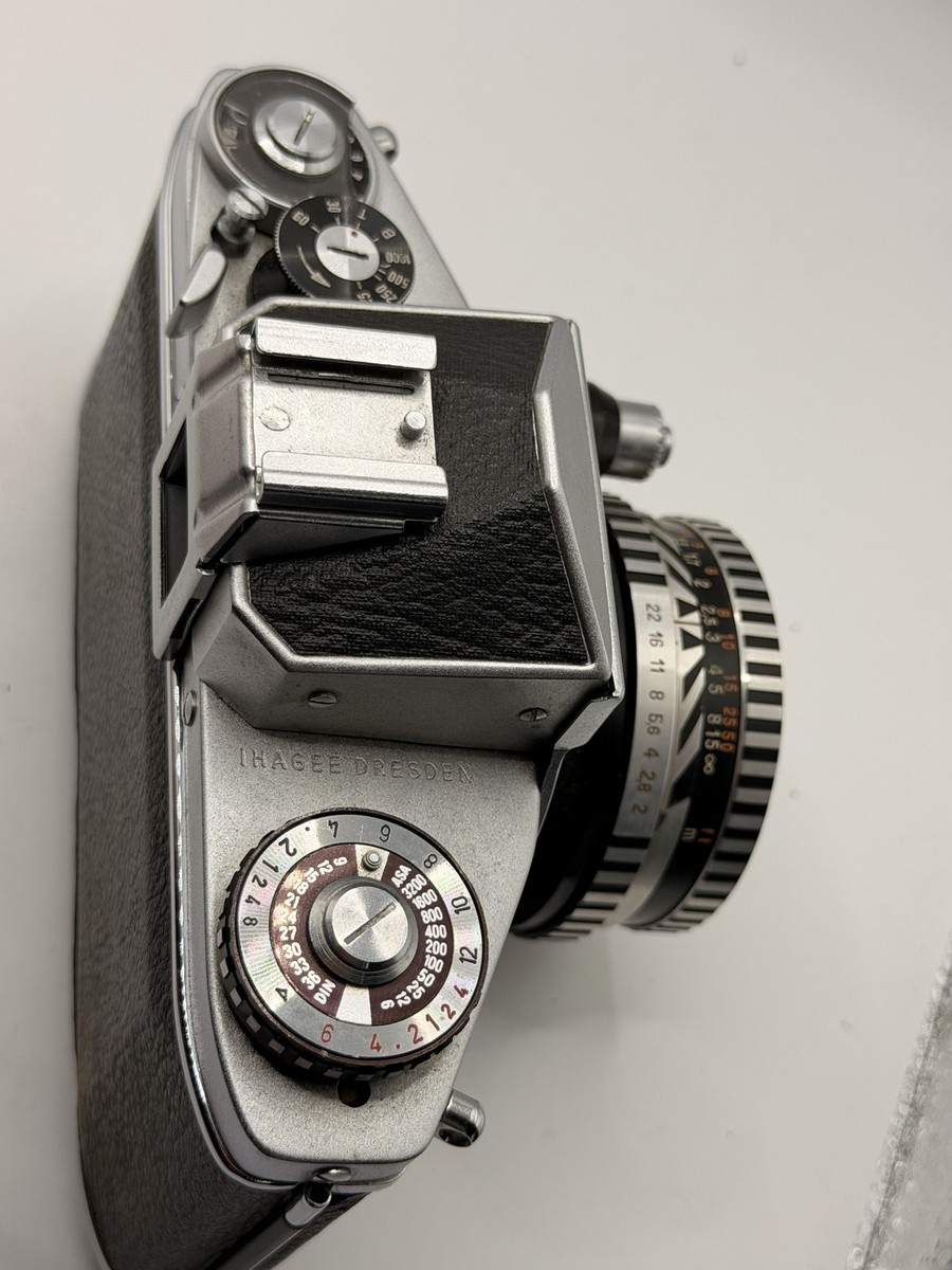 Exakta VX1000 35mm SLR Film Camera w/ Carl Zeiss Jena Pancolar 2