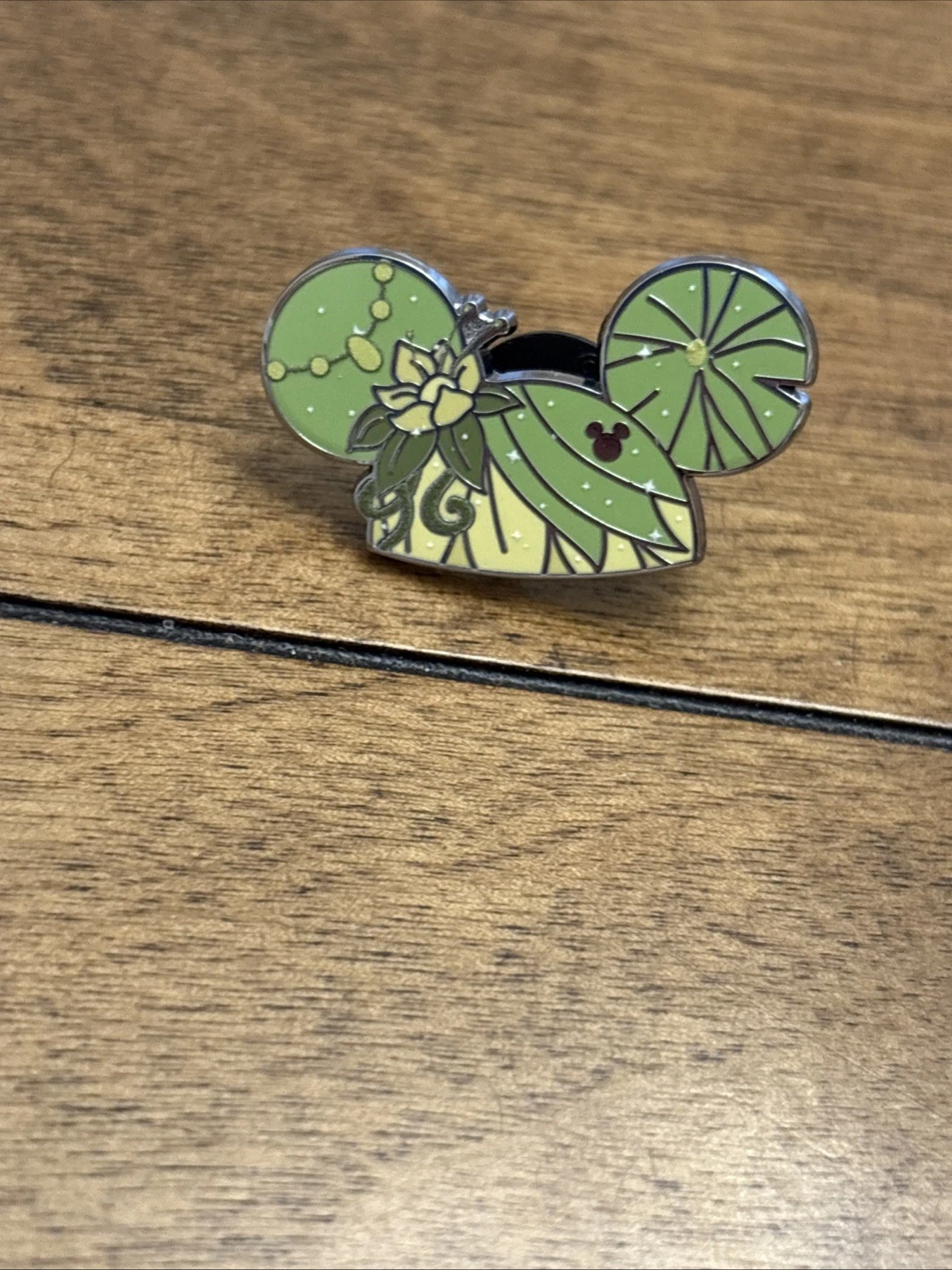 2025 WDW Disney Princess & Frog Tiana Flower Ear Hat Hidden Mickey Pin Wave B