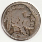 1935 US Indian Head Buffalo Nickel FULL DATE 100 Year Old Collection Coin U10