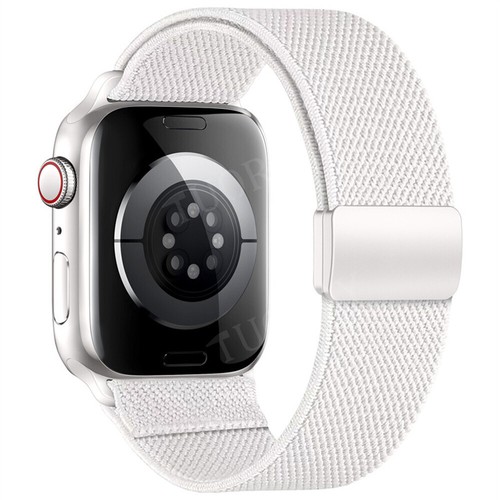 Correa magnética deportiva de nailon para Apple Watch Ultra 2 Series 10 9 8 7 SE 6 5 4 - Imagen 20 de 45