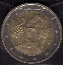 E152 Moneta Coin AUSTRIA: 2 euro 2002
