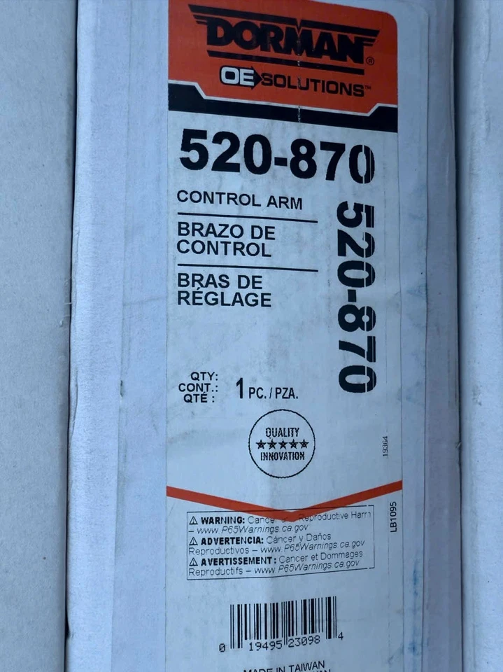 Brazo de control de suspensión Dorman 520-870 para monovolumen Mazda 00-06 Foto 2 de 2