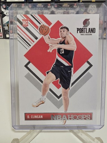 DONOVAN CLINGAN 2024-25 Panini NBA Hoops Tribute #293 - Trail Blazers (RC) - Picture 1 of 2