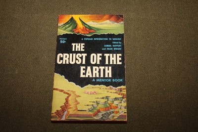 The Crust of the Earth by Samuel Rapport 1959 PB 2nd Print - Intro to Geology