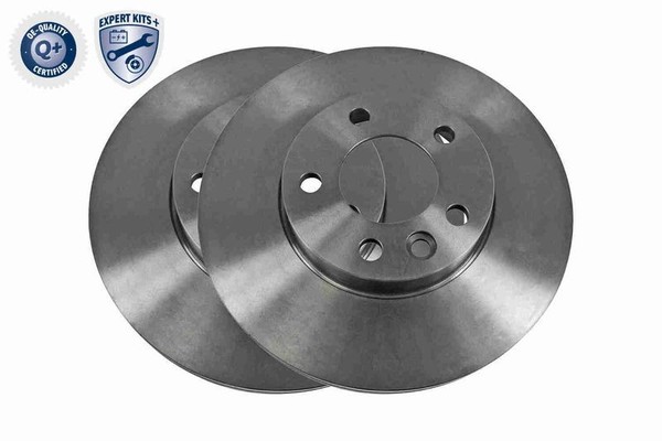 2X Bremsscheibe Vorne Vaico V10 80080 FÜR VW Bremsscheiben Scheibenbremse-image