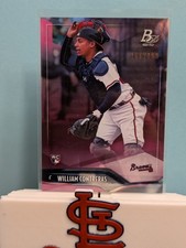 2021 Bowman Platinum - William Contreras #36 Pink /199 (RC)