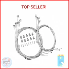 Hapleby 10PCS Premium Bike Brake Cable, Professional Bicycle brake line for Moun