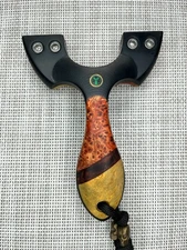 Custom Handmade. Hunting Slingshot. OTT. 90mm.