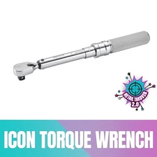 ICON 3/8 in. Drive, 40 to 200 in-lb Professional Compact Click Torque Wrench