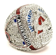 NHL / 2022 Colorado Avalanche Stanley Cup Championship Ring / Landeskog