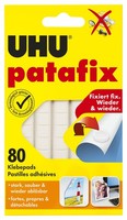 Uhu Patafix Klebepads Weiß Wiederverwendbar AblöSbar 80 StüCk