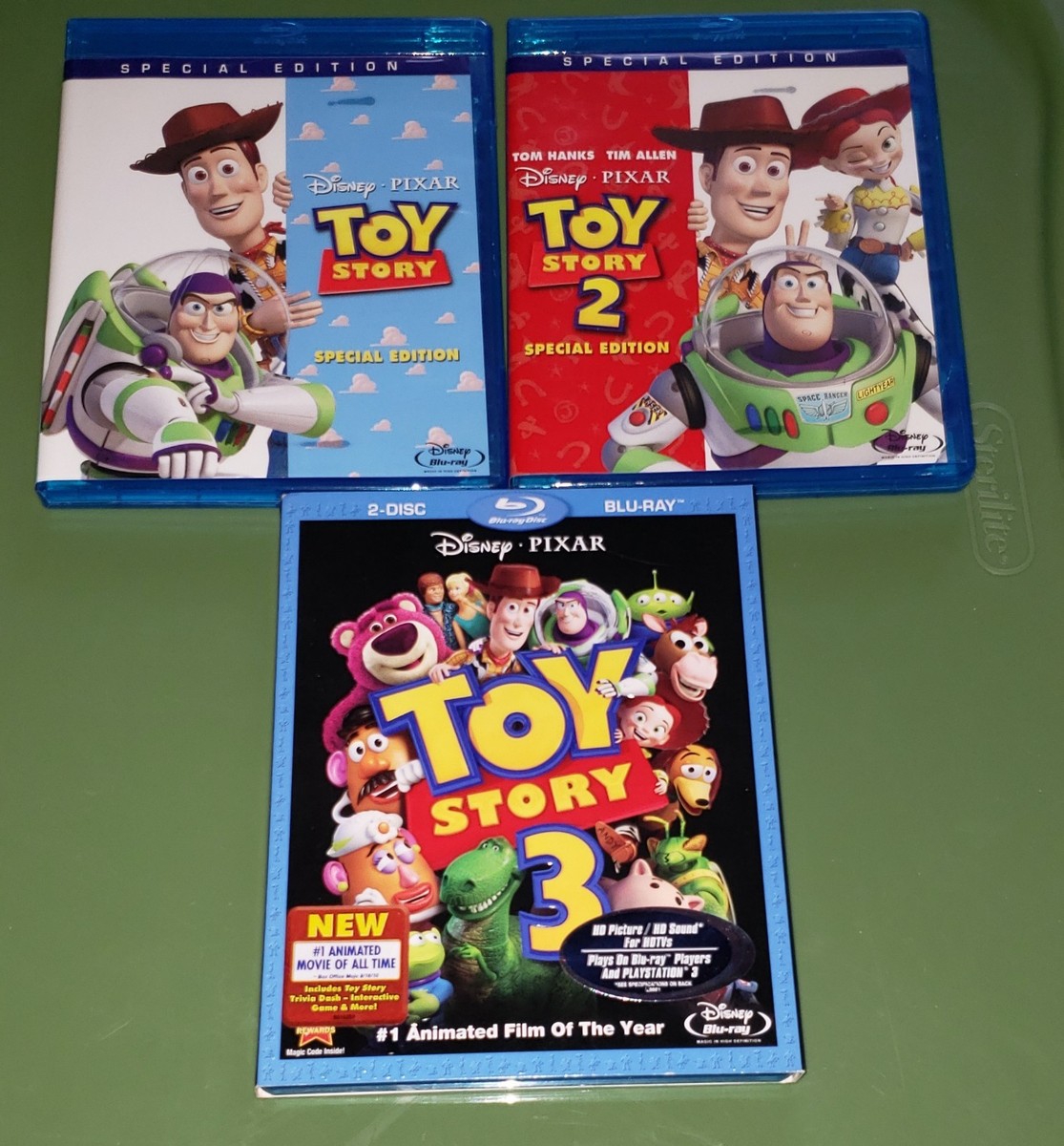 The Complete 3d Toy Story Collection (Blu-ray) for sale online | eBay