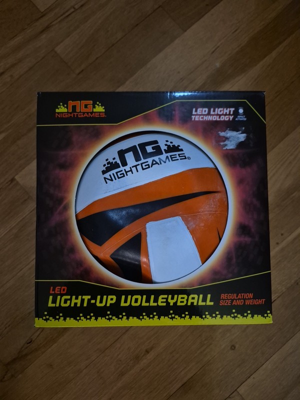 BRAND NEW! LED LIGHT-UP VOLLEYBALL, NIGHT GAMES!