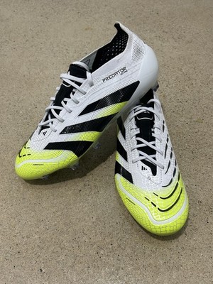 adidas Predator Elite FG JI1082 White/Black/Lucid Lemon US Men's 7.5/WMN's 8.5