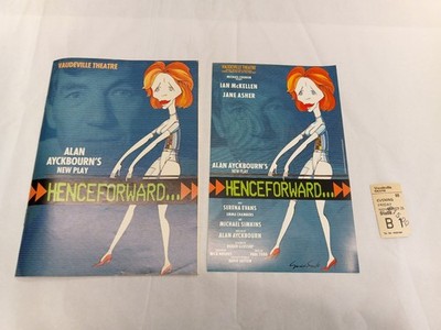 Theaterprogramm daher vorwärts signiert Ian McKellen Jane Asher Emma Chambers etc.