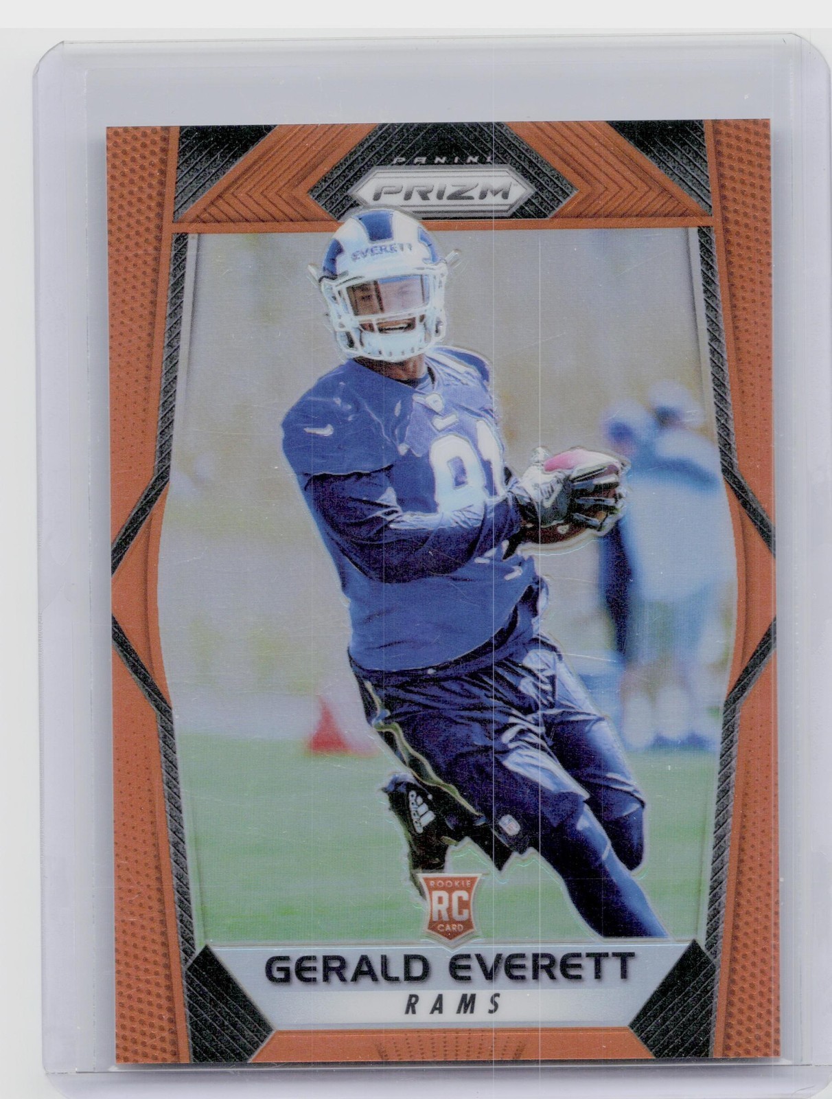 2017 Prizm Gerald Everett Prizm Orange /275 #241 Rams