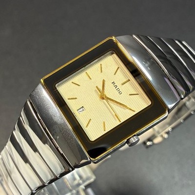 Good condition working item Rado wristwatch Diastar RADO titanium ceramic