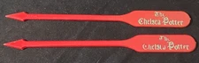 +Deal of 2+ Vintage Chelsea Potter London Swizzle Stir Stick and Cocktail Spears