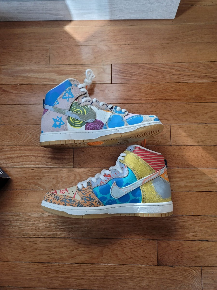 Size 10 - Nike Thomas Campbell x SB Dunk Special Box High